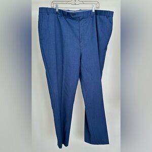 Hart Schaffner Marx Blue Men's Dress Pants